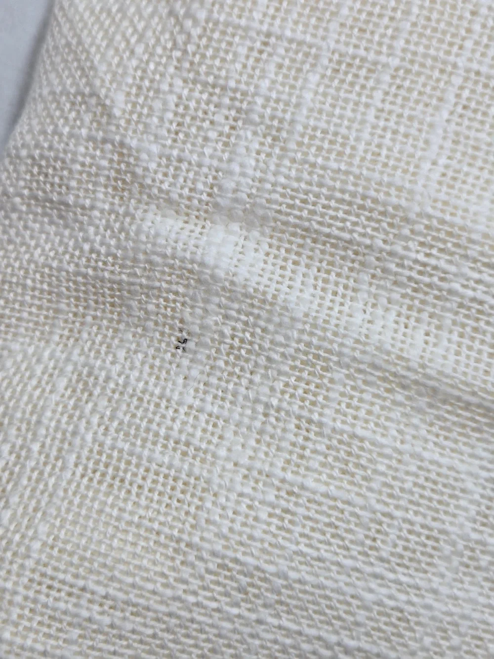 QUINCE Set Of 2 48x84 Cotton Sheer Curtains Ivory 9749